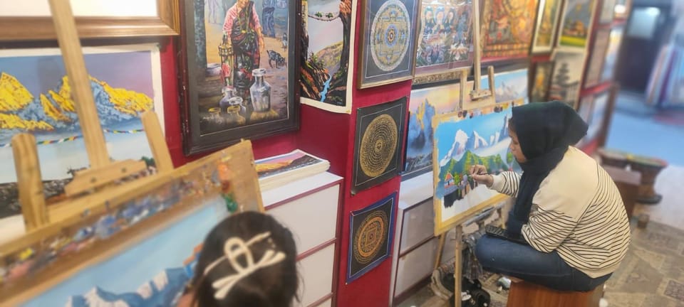 Kathmandu: Thangka Painting Workshop with Guide photo 3