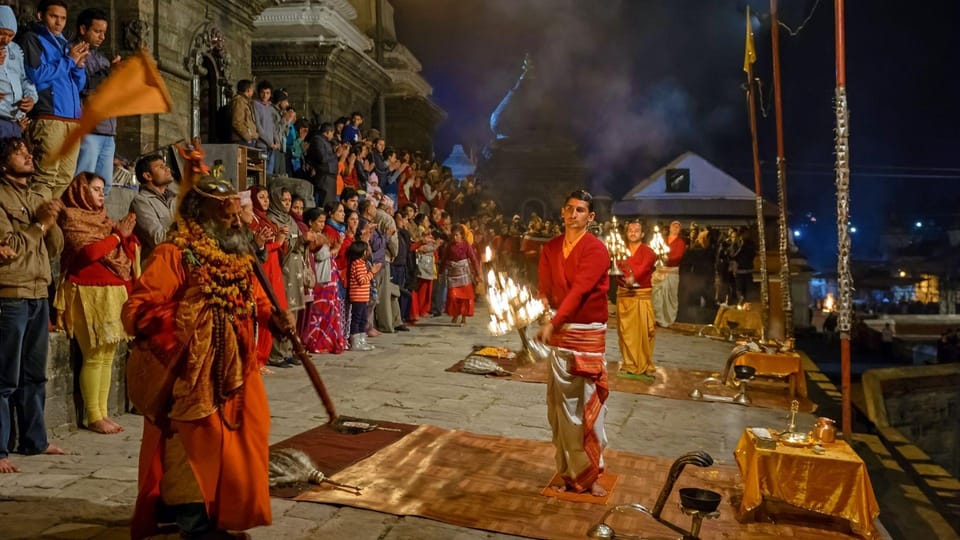Pashupatinath Temple Aarti & Cremation Evening Tour photo 2