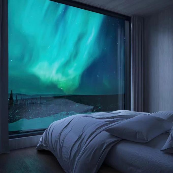 Stay at the Borealis Basecamp Cube | 7-Day Aurora Viewing Tour from Anchorage/Fairbanks: Matanuska Glacier Hiking, Chena Hot Springs and Arctic Circle | 3 Chances for Aurora Viewing