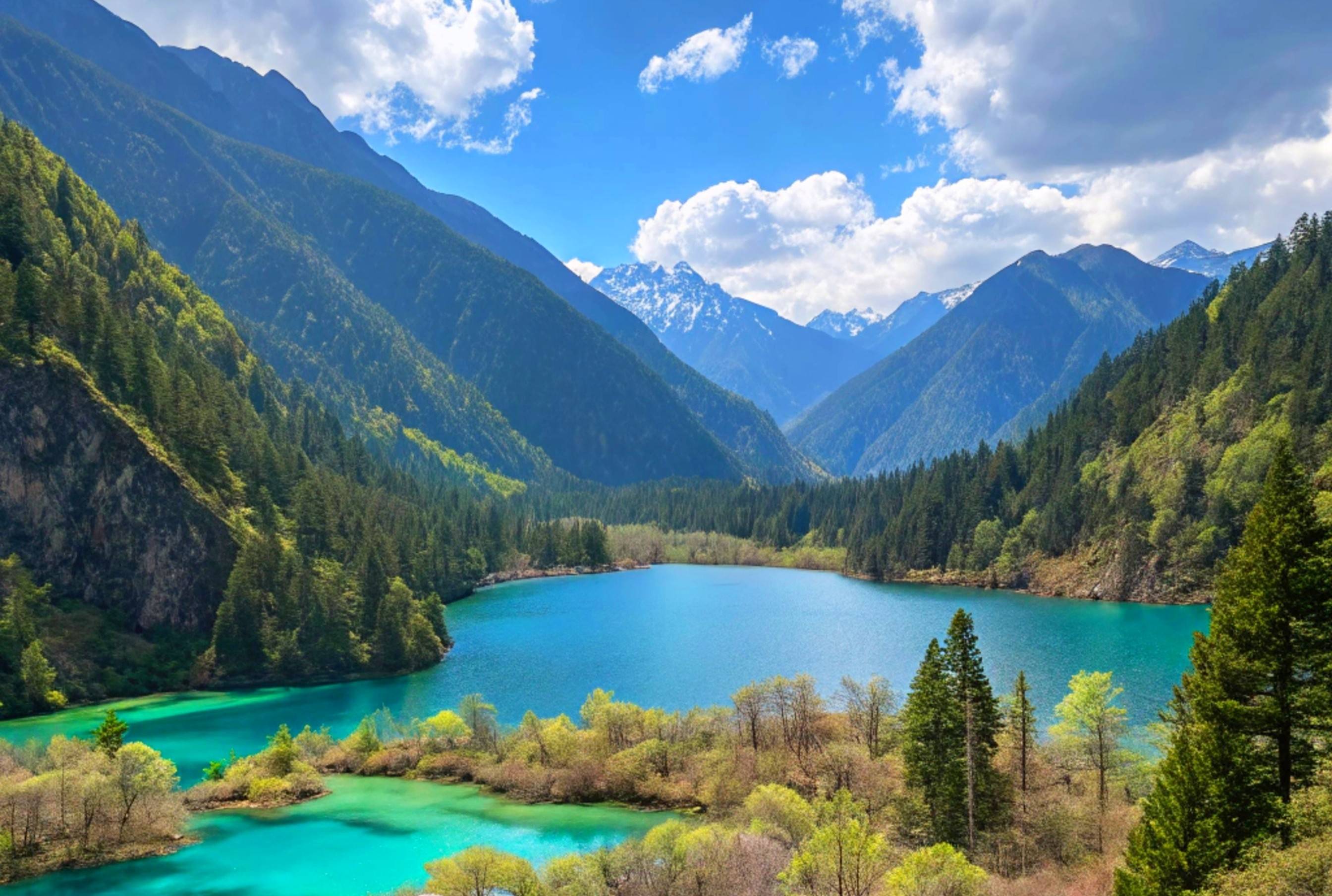 3-Day Jiuzhaigou & Huanglong High-Speed Rail Tour from Chengdu: UNESCO Scenery, Tibetan Culture & Gradual Altitude Acclimatization — photo 3 of 10