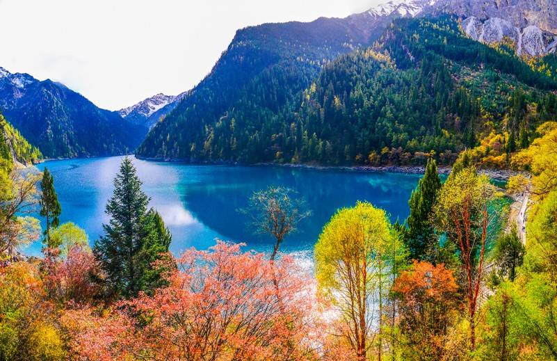 3-Day Jiuzhaigou & Huanglong High-Speed Rail Tour from Chengdu: UNESCO Scenery, Tibetan Culture & Gradual Altitude Acclimatization — photo 8 of 10